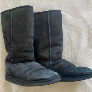 Tall Black Uggs